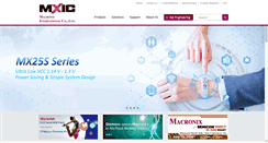 Desktop Screenshot of macronix.com.tw